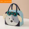 Bolsa de almoço de desenho animado de moda com arroz grande saco de gelo Bolsa de isolamento de filme de alumínio para piquenique de trabalho Bolsa de lancheira para crianças