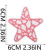 Sticker de Tela Bordado Llama Roja Rosa para Mujer Parche de Mezclilla Occidental Decorativo para Bolso Sombrero de Vaquero Guitarra Etiqueta Bordada