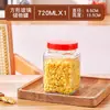 Frasco de Vidrio para Kimchi Engrosado con Asa Frasco Sellado Frasco para Encurtidos Contenedor Frasco de Almacenamiento Granos y Cereales Alimentos Hogar