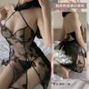 Roupa Íntima Sexy Camisola Sexy Bordada com Borboletas Puro Desejo Estilo Retro Clássico Uniforme Cheongsam Bordado Conjunto