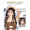 Peluca y2k trenza coleta femenina millennial chica popular giro boxeo moda giro dulce trenza burbuja peluca trenza