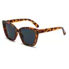 Moda Gafas de Montura Transfronterizas Europeas y Americanas, Gafas de Sol Ojo de Gato, Gafas de Sol Delgadas de Alta Gama Versátiles de Moda, Gafas de Montura Grande Sin Graduación
