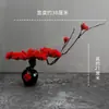 Decoração de Apresentação de Pratos de Restaurante de Hotel com Flores e Plantas, Decoração de Bandeja de Sashimi e Frutos do Mar, Guarnição de Sushi Japonês, Enfeites Criativos