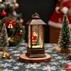 Lanternas Decorativas Brilhantes de Natal para Interior, Enfeites de Mesa, Arranjos de Cena para Árvore de Natal, Pequenas Lâmpadas a Óleo, Decorações para Shopping Centers, Bonecos de Neve