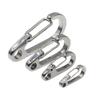 Suministro de alambre elástico de acero inoxidable, botón de gancho, hebilla creativa para colgar al aire libre, hebilla de metal de colgado rápido, hebilla de cuchilla, regalo para llave de coche