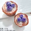 Juguete de Comida de Resina Simulada Queso Arándano Tubo Crujiente Accesorios para Joyería Colgante Hecho a Mano DIY Adornos de Escritorio Colgante Venta al por Mayor