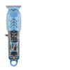 Cortador de cabelo profissional transparente novo transfronteiriço LCD retrô cabeça de óleo cortador elétrico aparador de cabelo recarregável