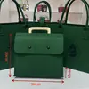 Bolsa de fieltro para el Festival de Medio Otoño, Bolsa de fieltro verde, Bolsa de regalo de embalaje engrosada para el Festival de Medio Otoño, Bolsa de regalo personalizada creativa
