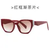 Nuevas Gafas de Sol de Moda con Montura Ojo de Gato 2340INS Viento Todas las Combinaciones Anti-UV Gafas de Sol para Sesión de Fotos Callejeras de Mujeres