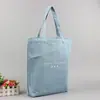 Bolso de lona para compras en centro comercial bolso de mano de algodón ziwenyibao bolso de hombro para mamá logo estampado