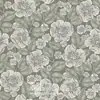 Papel Tapiz Retro Francés Moderno Hojas de Plantas Verdes Papel Tapiz Americano Sala de Estar Dormitorio Fondo de TV Paño de Pared