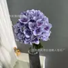 Arranjo de Cena com Flores Artificiais, Flores Artificiais da Série Roxa para Celebração de Casamento, Arranjo de Flores de Chão, Decoração Suave e Flores para Paisagismo de Salão de Casamento