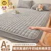 2026 New Milk Fleece Coral Fleece Fitted Sheet Winter Bed Cover Mattress Thickened Fluffy Bed Sheet Bedding Protective Cover