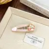 Dulce y Lindo Transparente Rosa Gelatina Dibujo Animado Conejo Suave y Adorable Versátil Pinza para el Cabello Flequillo Femenino Accesorio para el Cabello Al Por Mayor