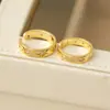 Anillo Estilo Minimalista de Estrella Radiante con Circonita Microincrustada, Banda Ancha y Gruesa Lisa, Superficie Pulida, Unisex, Juego de Dos