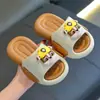 Pantuflas infantiles de dos colores para niñas, nuevo estilo verano 2026, para niños y niñas, uso doméstico de verano, antideslizantes, baño, para padres e hijos, niños, niñas, sandalias de verano