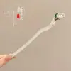 Grampo elegante e versátil de ginkgo para cabelos finos, grampo em U de nicho para a parte de trás da cabeça, grampo em forma de crescente