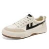 Tênis de Lona com Puxador Masculino 2025 Novo Verão Respirável Casual Sapatos Brancos Baixos Estilo Coreano Tênis Masculino Modelos Masculinos
