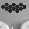 Comercio Exterior Espejo Acrílico Hexagonal Pegatinas de Pared Estéreo Dormitorio Sala de Estar Pasillo Escalera Decoración Pared de Fondo Autoadhesivo