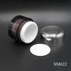 Producto Nuevo de Fábrica 30g 50g Moldeado por Inyección Botella Gruesa para Crema Botella Redonda para Crema de Cuidado de la Piel con Recipiente Interior Reemplazable