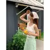 Lenço de Cabeça Estilo Febre Manchas Feminino Baotou Coreano Ins Quadrado Retro Lenço de Cabeça de Verão