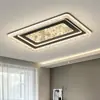 Lámpara de Sala de Estar Luz Lujo Sentido de Alta Gama Estilo Italiano Minimalista Alta Gama Atmosférica Lámpara Principal de Sala de Estar Lámpara de Techo Rectangular Lámparas para Toda la Casa