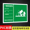 Placa de identificación del puerto de descarga de gases residuales puerto de descarga de aguas residuales aguas pluviales aguas residuales letrero de protección ambiental residuos sólidos generales eliminación de residuos