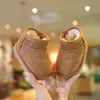 Botas de neve para bebê, sapatos quentes forrados com fleece para inverno para crianças pequenas, sapatos infantis, sapatos de caminhada com sola macia para meninas, sapatos de algodão para meninos