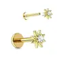 Conjunto de Brincos de Aço Inoxidável Mais Vendido da Amazon, Piercings de Lábio com Zircônia, Brincos de Luxo Leve, Conjunto de Brincos, Venda Direta Atacado de Fábrica