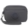 Venta Directa de Fábrica Comercio Exterior Monedero Estilo Nuevo Simple Dos Cremalleras Impermeable Transfronterizo Portátil Nylon Monedero al por Mayor
