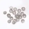 Accesorios para Joyería DIY al por Mayor Creativo Separadores de Plata Xizang 8mm Aleación Tori Pendientes Retro Accesorios para Pulsera