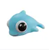 Brinquedo Squishy Mais Vendido no Exterior com Olhos Saltados, Animal de Desenho Animado para Apertar, Alívio de Estresse