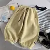 Pantalones Gruesos de Invierno Cálidos con Forro de Polar para Niños Muno Ropa Estilo Coreano Versátil Ropa Infantil Pantalones Casuales