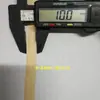Tiras de bambu polidas bambu de casca amarela material de tecelagem de bambu feito à mão artesanato DIY tiras finas de bambu modelo pipa