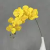 Nueva decoración del hogar de orquídea mariposa 3D9, adornos para sala de estar, decoraciones de flores artificiales, adecuado para bodas, hoteles y escenarios