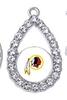 Collar Colgante de Equipo de Fútbol de 32 Equipos de la NFL de Deportes Transfronterizos de EE. UU. Washington Redskins Venta al por Mayor