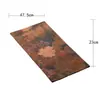 Miyam Esterilla de Té Gruesa de Doble Cara Estilo Chino Mesa de Té de Lujo Ligero Esterilla Aislante del Calor Accesorios para Ceremonia del Té Tela de Caminero de Mesa de Tela para el Hogar
