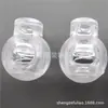 Hebilla de resorte redonda transparente de punto directo Hebilla de resorte de tierra Hebilla de cuerda Zhu yuan grande Hebilla de cuerda transparente Hebilla de mina