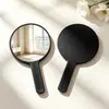 Venta Directa de Fábrica Espejo Redondo para Maquillaje, Espejo de Belleza, Espejo de Tocador Simple Personalizado de un Solo Lado, Espejo de Belleza Portátil de Mano