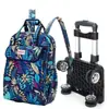 Bolsa de carrito universal de gran capacidad, lona impermeable, bolsa de viaje para distancias largas y cortas, bolsa de carrito para equipaje de mano de 20 pulgadas, unisex