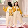 Mono de forro polar para niño para otoño e invierno, lindo estilo coreano, cálido y a prueba de patadas, adecuado para usar en casa, talla pequeña, para niñas y estudiantes