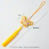 Pingente de sachê para o Festival do Meio do Outono de Shangjin DIY sachê bordado frente e verso bolsa pingente de borla para carro pequeno presente de Meio do Outono