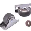 Rueda para muebles recta de 1 pulgada 1.25 pulgadas 1.5 pulgadas Rueda para cajón estantería Rueda pequeña para cama de nailon PA blanco Rueda giratoria