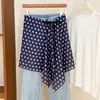 Verão Renda Bolinhas Feminino Proteção Solar Tendência Camadas Casual Personalidade Corda Fina Saia Cortina Simples Versátil High-End Cortina de Bumbum