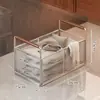 Cesta de Ropa Sucia para Uso Doméstico, Colocada Junto a la Lavadora, Estante de Almacenamiento para Ropa y Pantalones, Gran Capacidad, Cesta de Lavandería Móvil para Baño