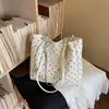 2026 Nova Bolsa Tendência de Bolinhas Feminina Verão Versátil Grande Capacidade Bolsa de Mão Bolsa de Ombro Bolsa Tote para o Dia a Dia