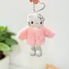 Muñeco de Peluche Colgante de Gatito de Piernas Largas Ropa de Bebé Muñeca Kt Accesorios de Muñeca Hija Falda sin Mangas de Perla de Gatito para Mujer
