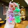 Llavero Acrílico Relleno de Aceite Sanrio Lindo Kuromi Llavero de Arena Movediza Colgante de Bolso Pequeño Regalo Venta al por Mayor