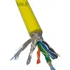 Cable de red de poliuretano PUR8 de núcleo anti-agua, 24AWG, estanco, flotabilidad cero, cable de video flotante para monitoreo de ROV submarino