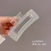 Pinza para el Cabello de Sirena para Mujer, Primavera y Verano, Pasador Elegante para Moño, Pinza de Tiburón Grande, Accesorio para el Cabello Grueso